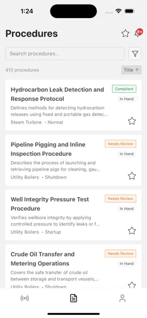 Interface Field App screenshot 1