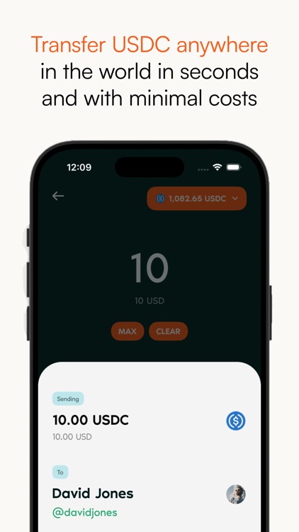Vesseo: Your USDC Wallet screenshot-3