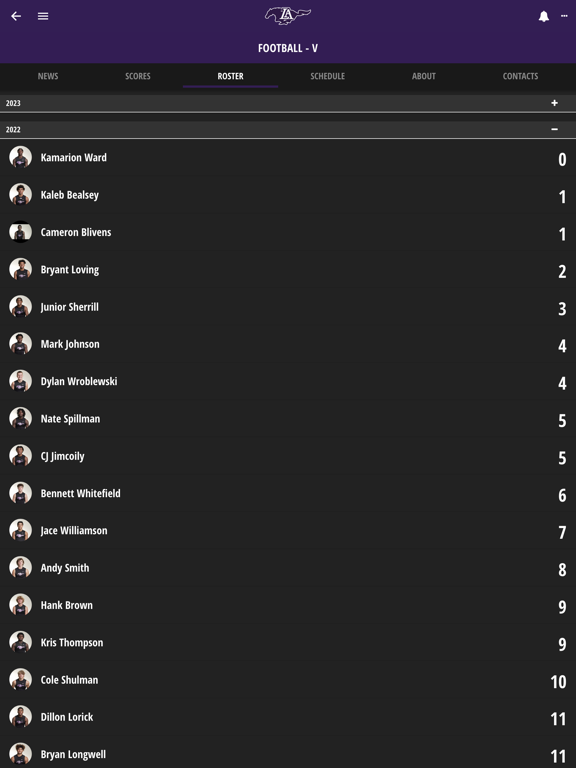 Lipscomb Academy iPad screenshot 5 - Sports app
