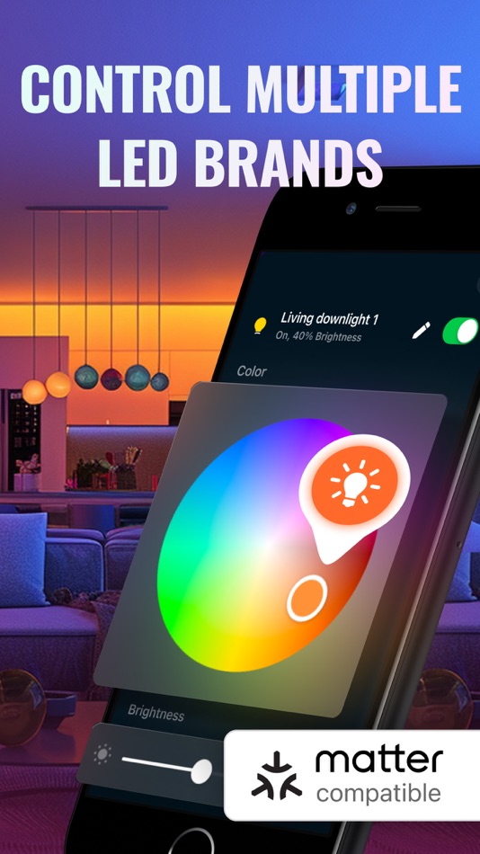 #1. Led Light Controller LedRemote (iOS) 由: Kain Suite Pte. Ltd.