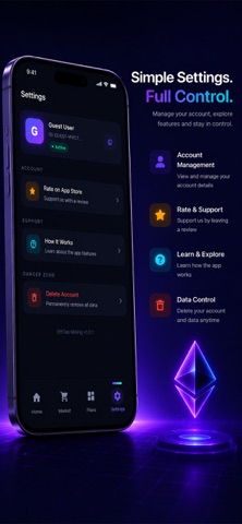 Ethereum Mining - Tap miner Screenshot 3 of 4