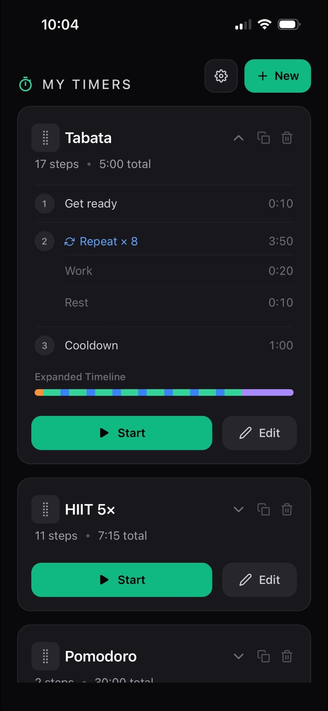 Screenshot 8 of Steps & Repeat: Interval Timer
