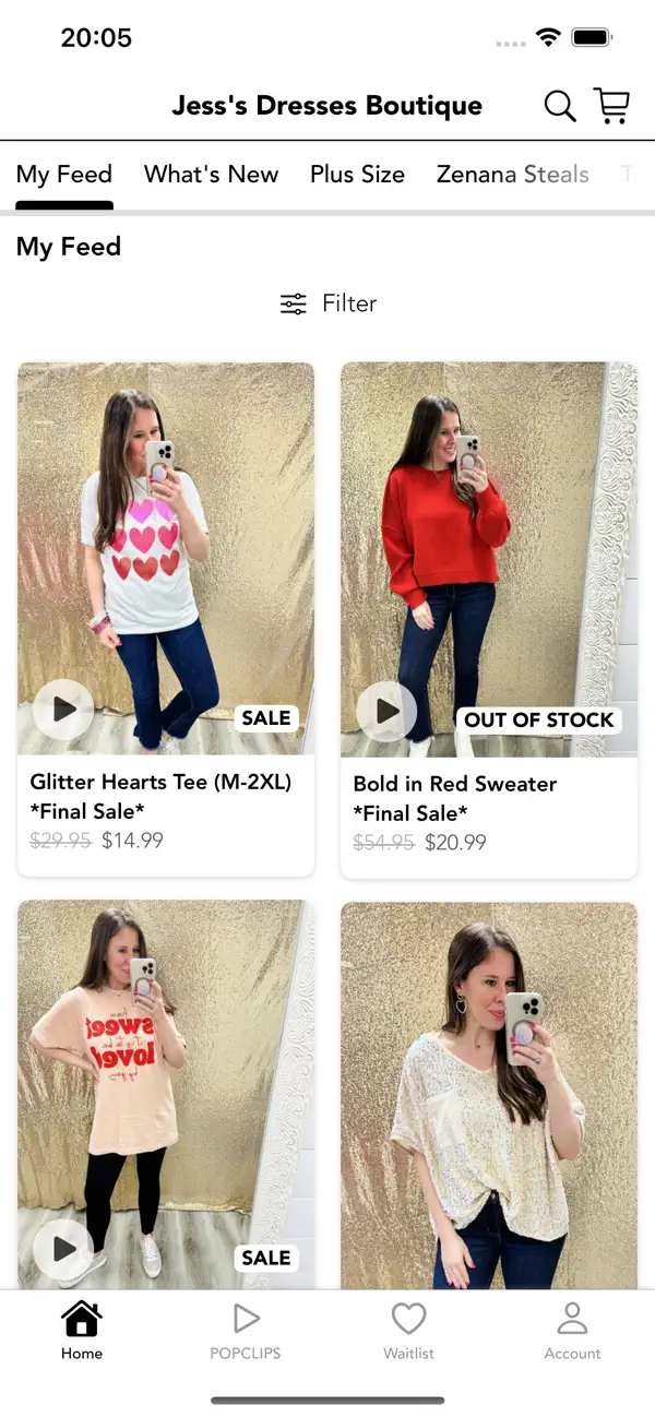 Screenshot #2 pour Jess's Dresses Boutique