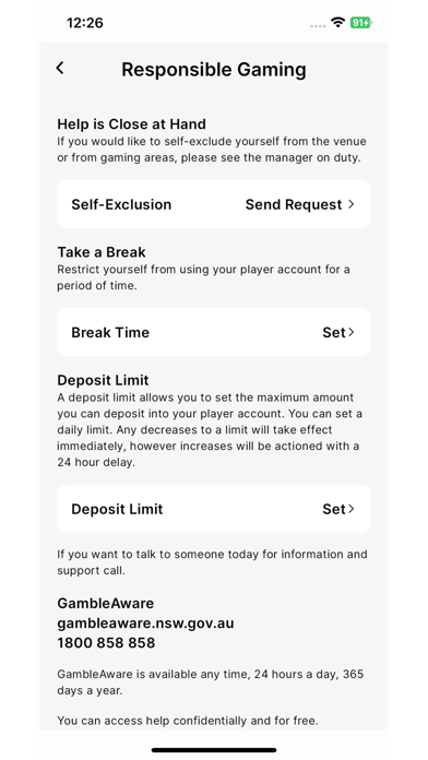 Societie Group eWallet Screenshot