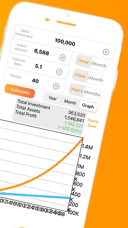 #2. Compound Interest Calculator. (iOS) 由: Syncly Applications