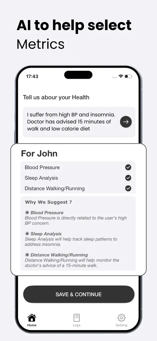 #5. Health App AI (iOS) Ved: 199 Developments Private Limited