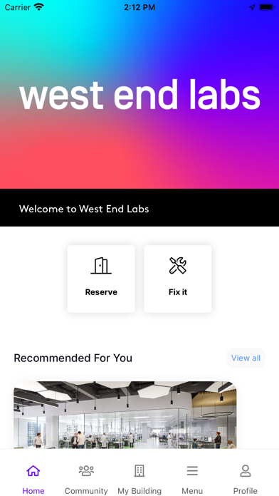 West End Labs Screenshot