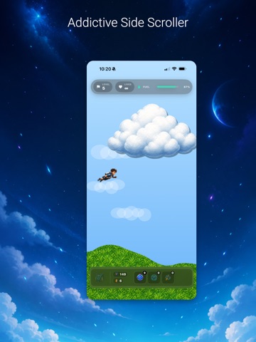 Jetpack Bro: Endless Dash iPad screenshot