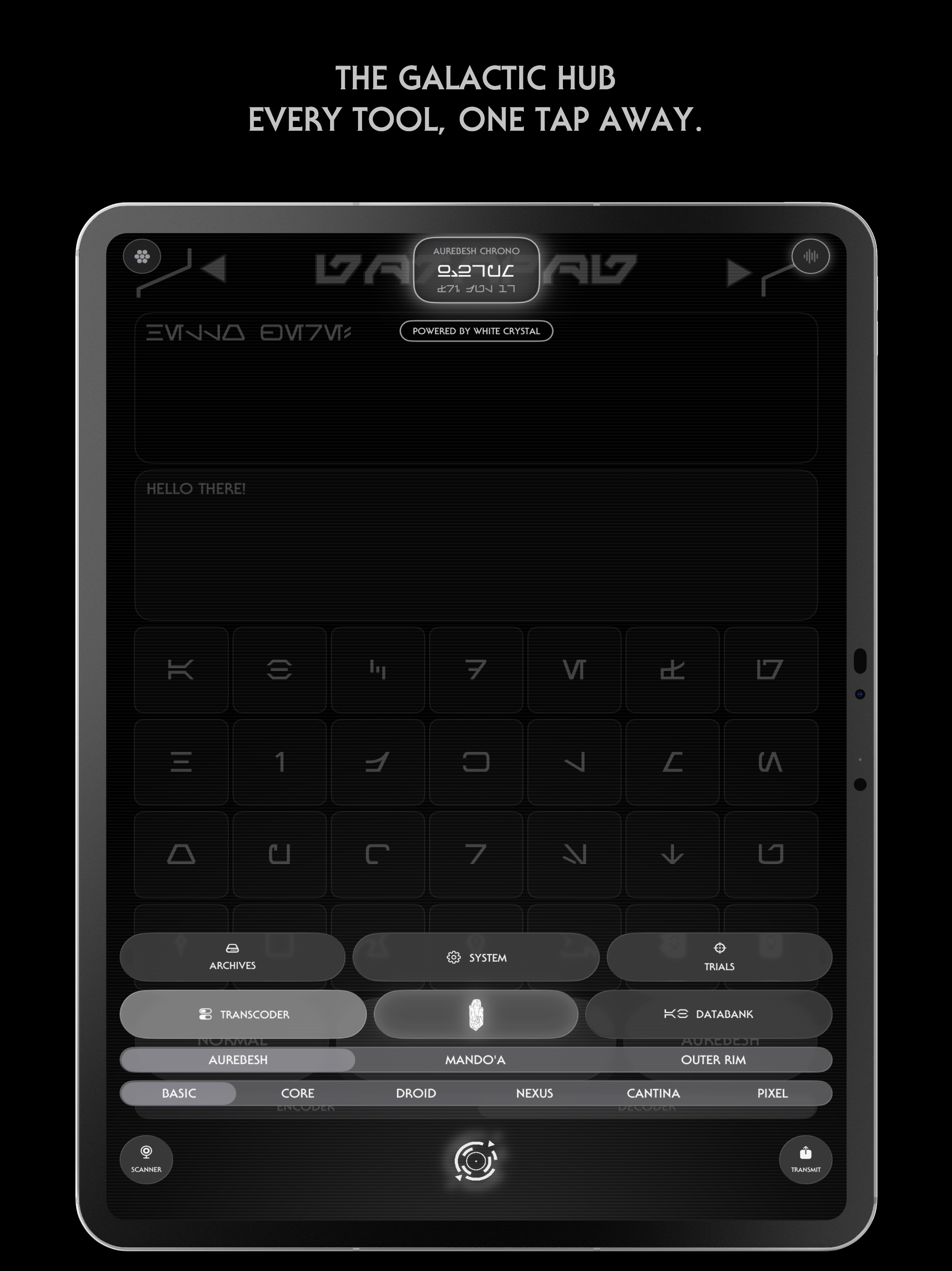 Datapad | Aurebesh Translator screenshot 13