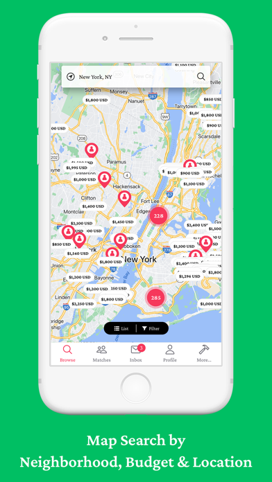 iROOMit Roommate Finder, Rooms Screenshot