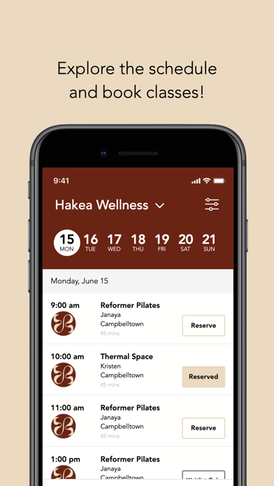 Hakea Wellness Screenshot 3 of 4