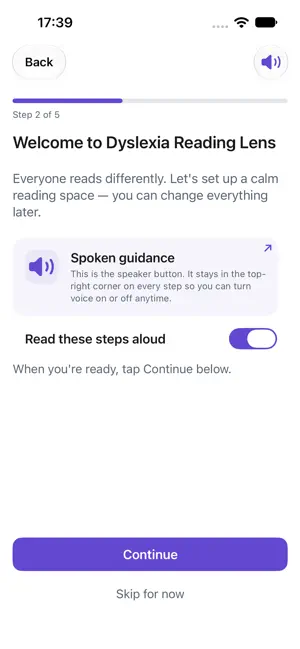 Dyslexia Reading Lens screenshot 2