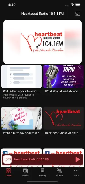 Heartbeat Radio 104.1 FM screenshot 1