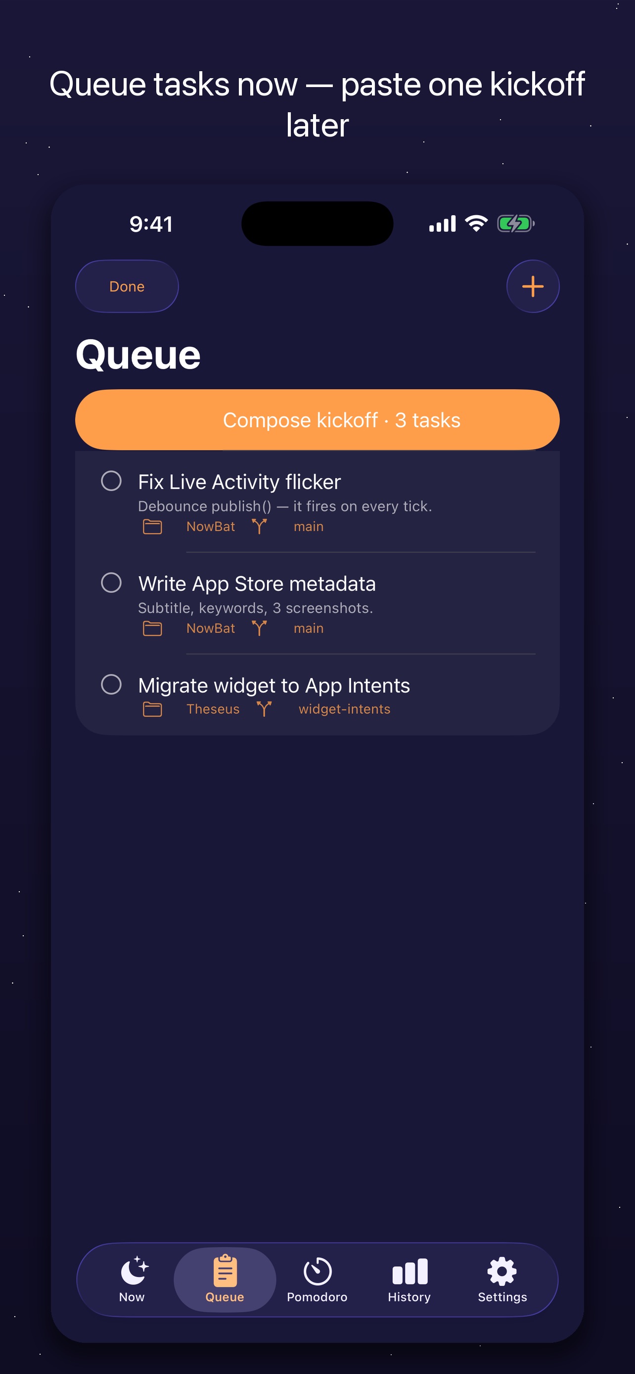 Screenshot 2 of NowBat