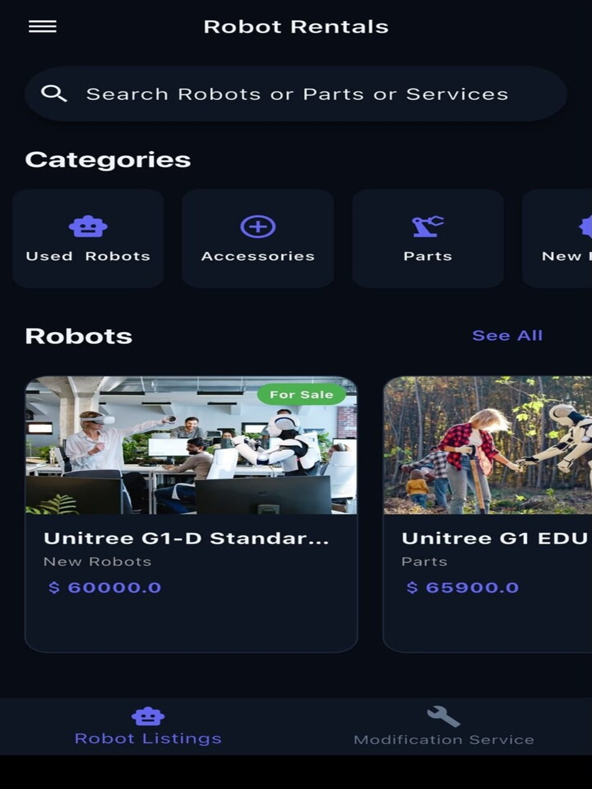 Robot Rentals screenshot 13