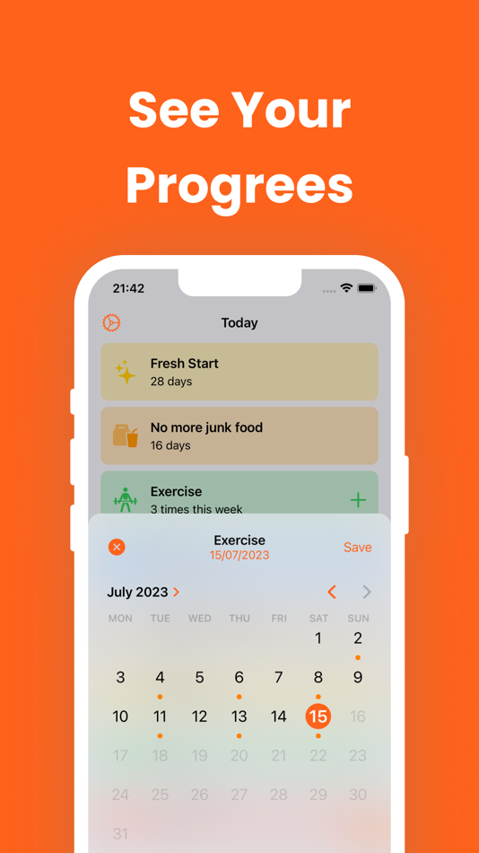 #7. Day Counter & Tracker - Since (iOS) Podle: Necati Aydin