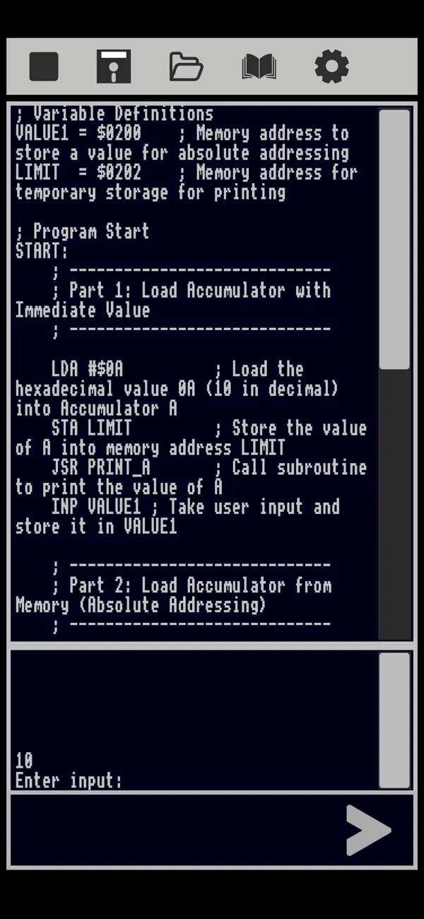 #2. Micro Assembly Language Coding (iOS) De: Ammonite Design Studios Ltd