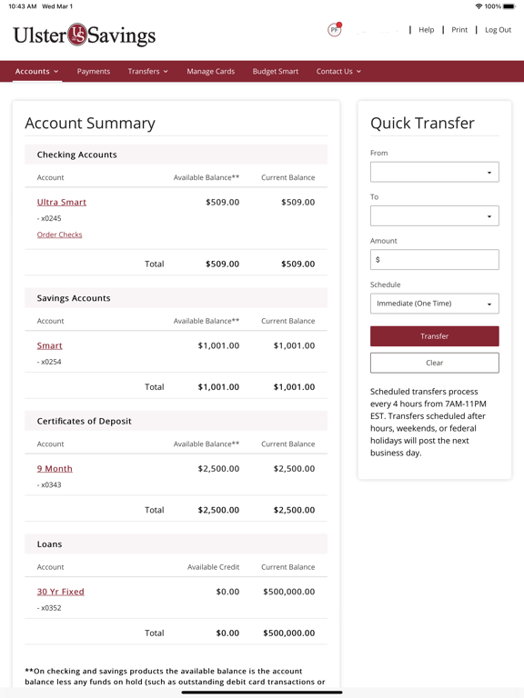Screenshot #5 pour Ulster Savings Bank