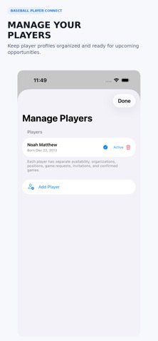 Baseball Player Connect screenshot 9