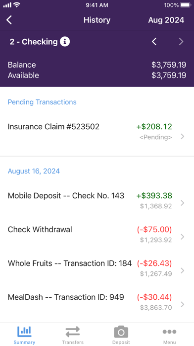 Ely Area Credit Union Screenshot