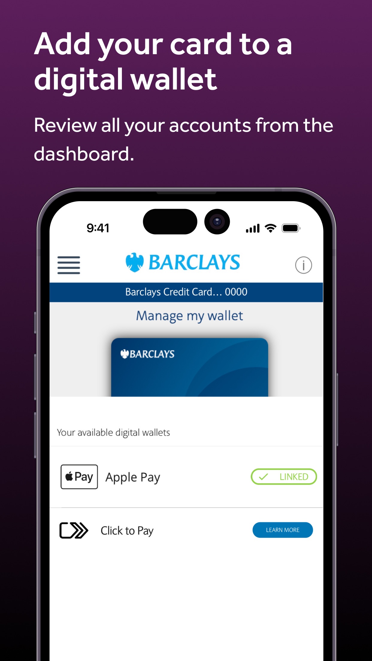 Barclays US screenshot 3