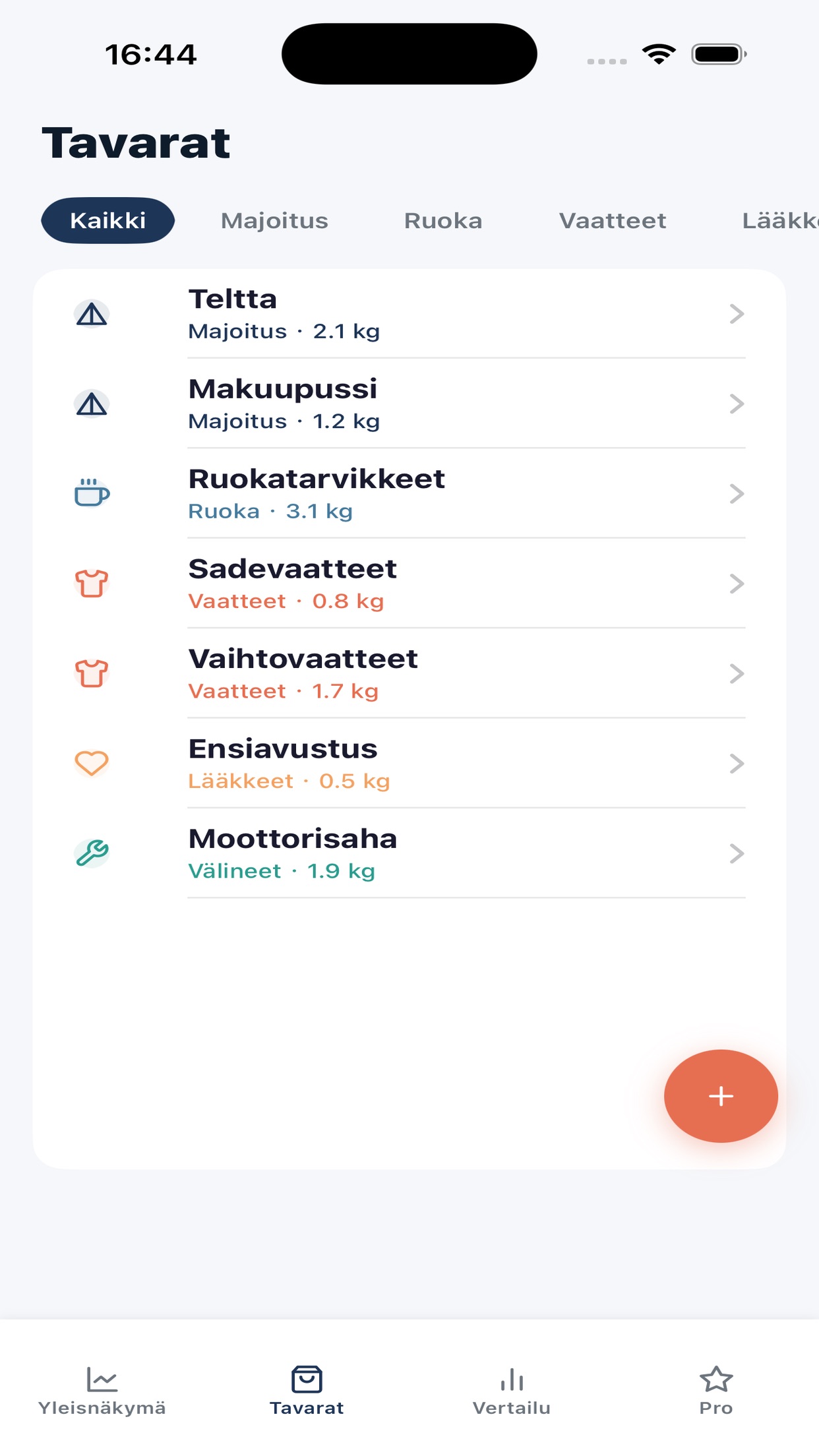 Screenshot 3 of RepunPaino Seuranta