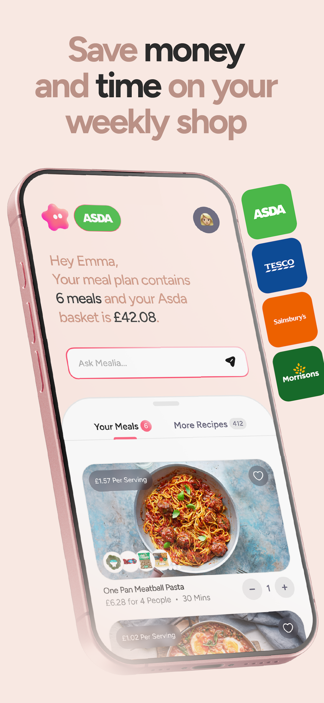Mealia - AI Grocery Assistant