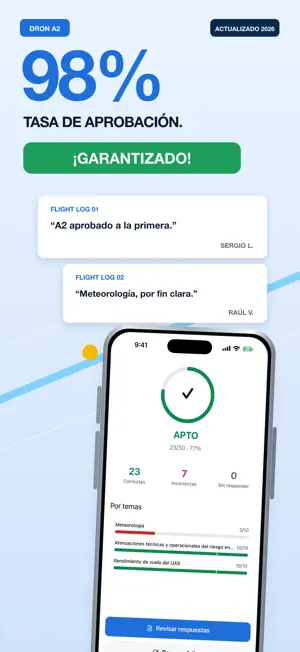 Dron A2 Examen Test 2026 screenshot 2