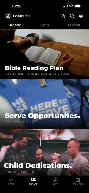 Cedar Park Church screenshot 2