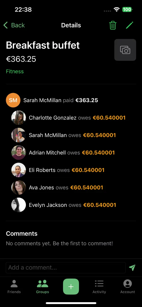 #4. CostSplit App (iOS) Von: Joan Ilari Civit
