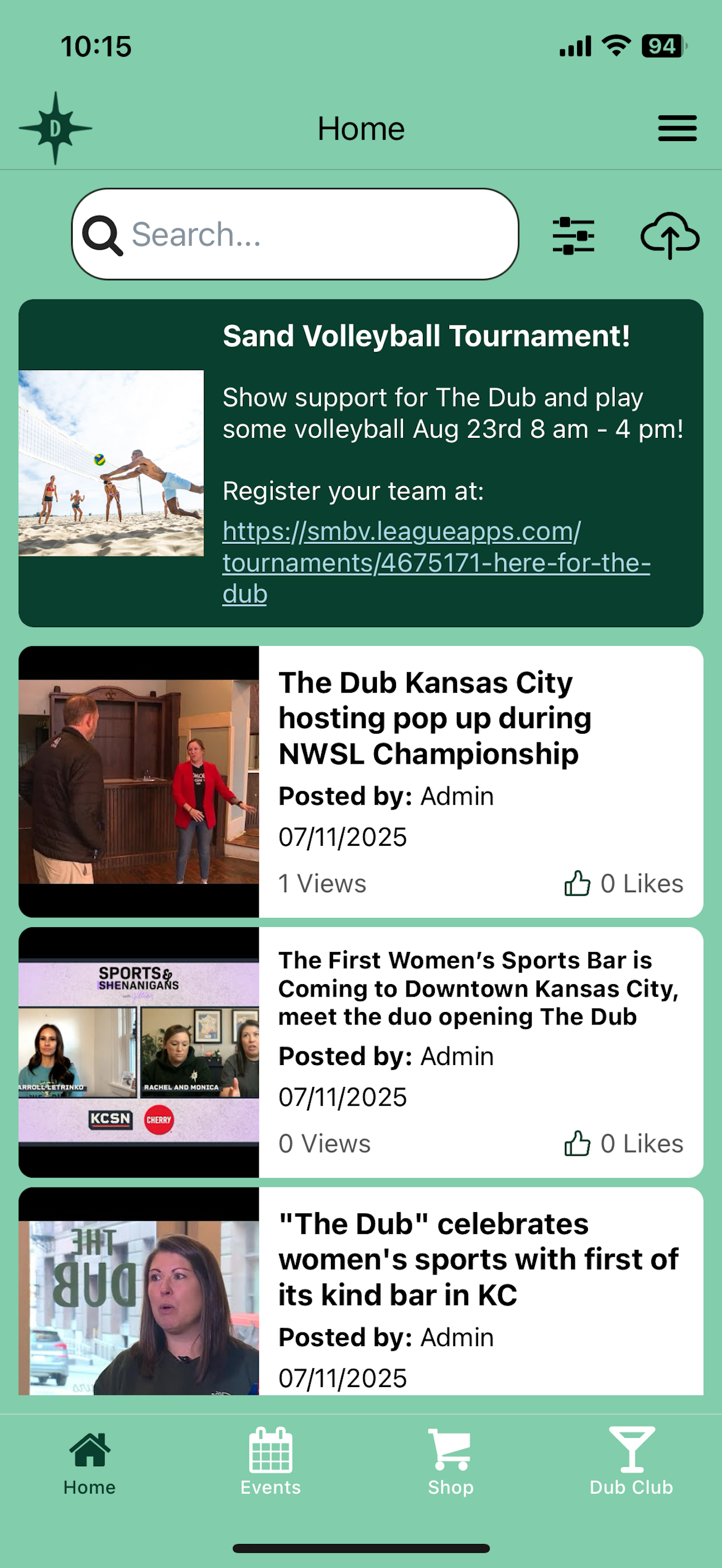 The Dub Mobile App screenshot 4