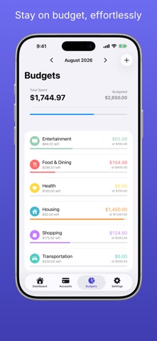 Coffer: Money Tracker Screenshot 4 of 5