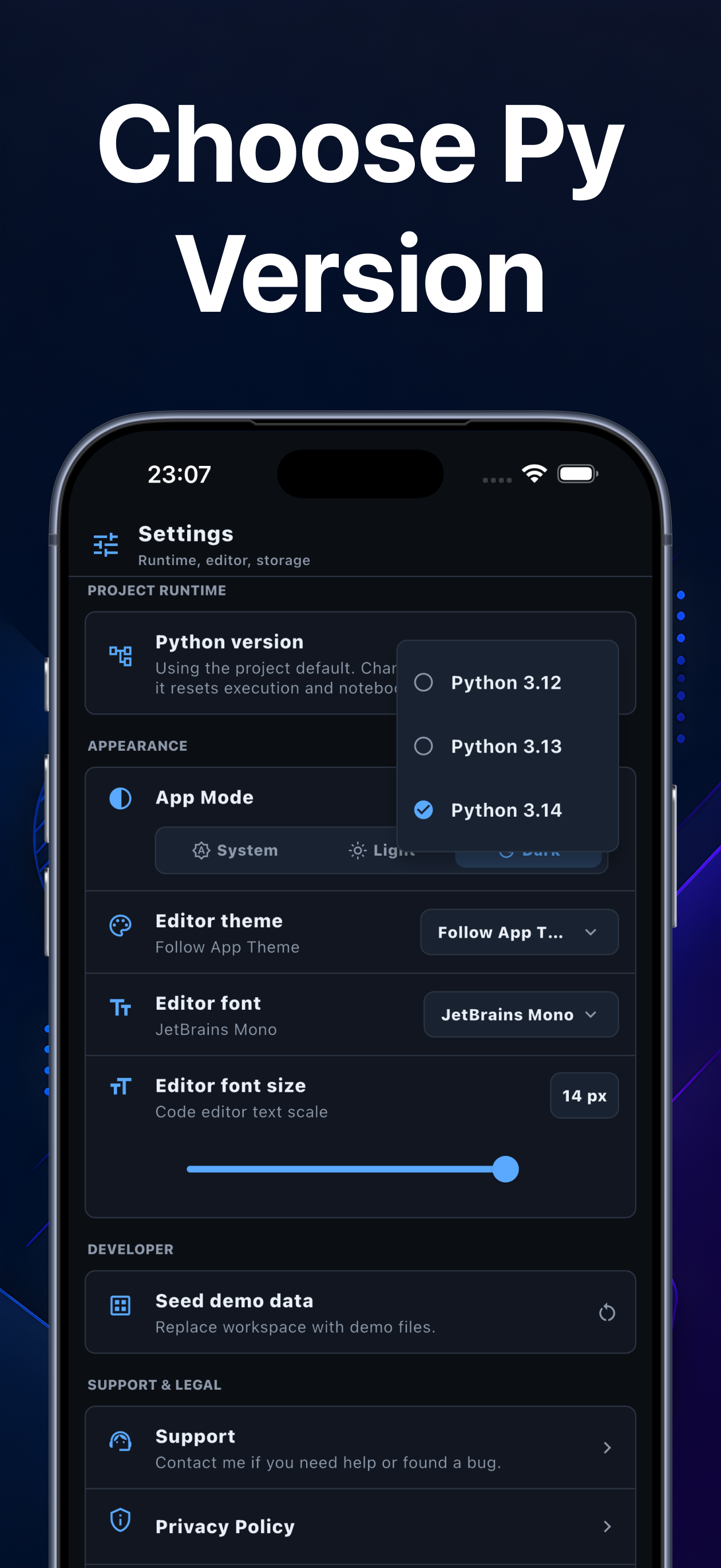 Python Coding Editor screenshot 5