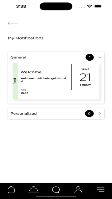 Michelangelo Hotels Screenshot