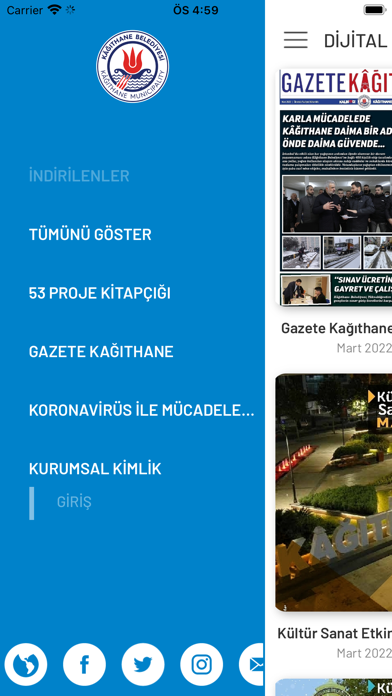 Dijital Kütüphane Screenshot