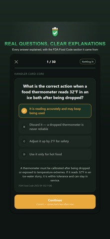 Food Handler Card & ServSafe Screenshot 2 of 8