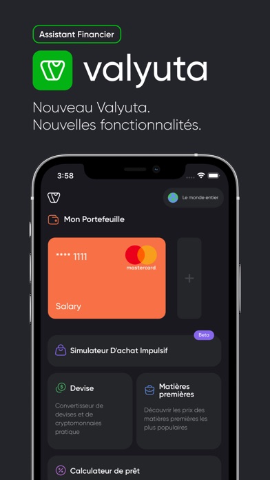 Screenshot #1 pour Currency Converter · Valyuta