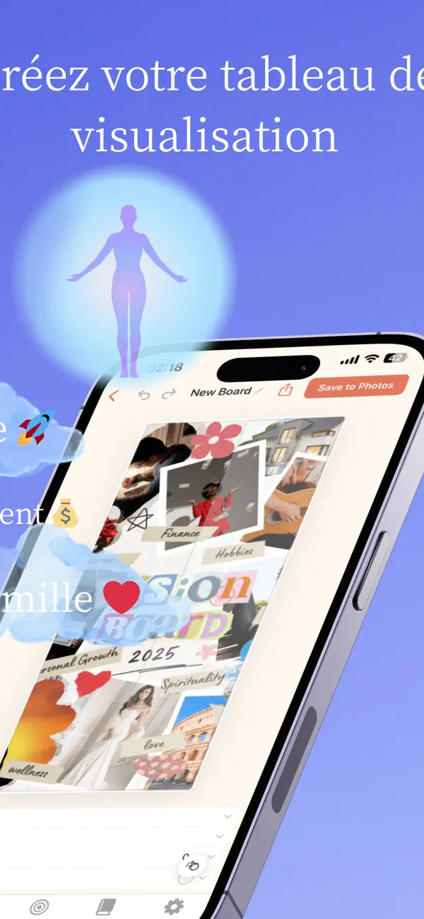 Screenshot #3 pour Vision Board: Visualisez vos