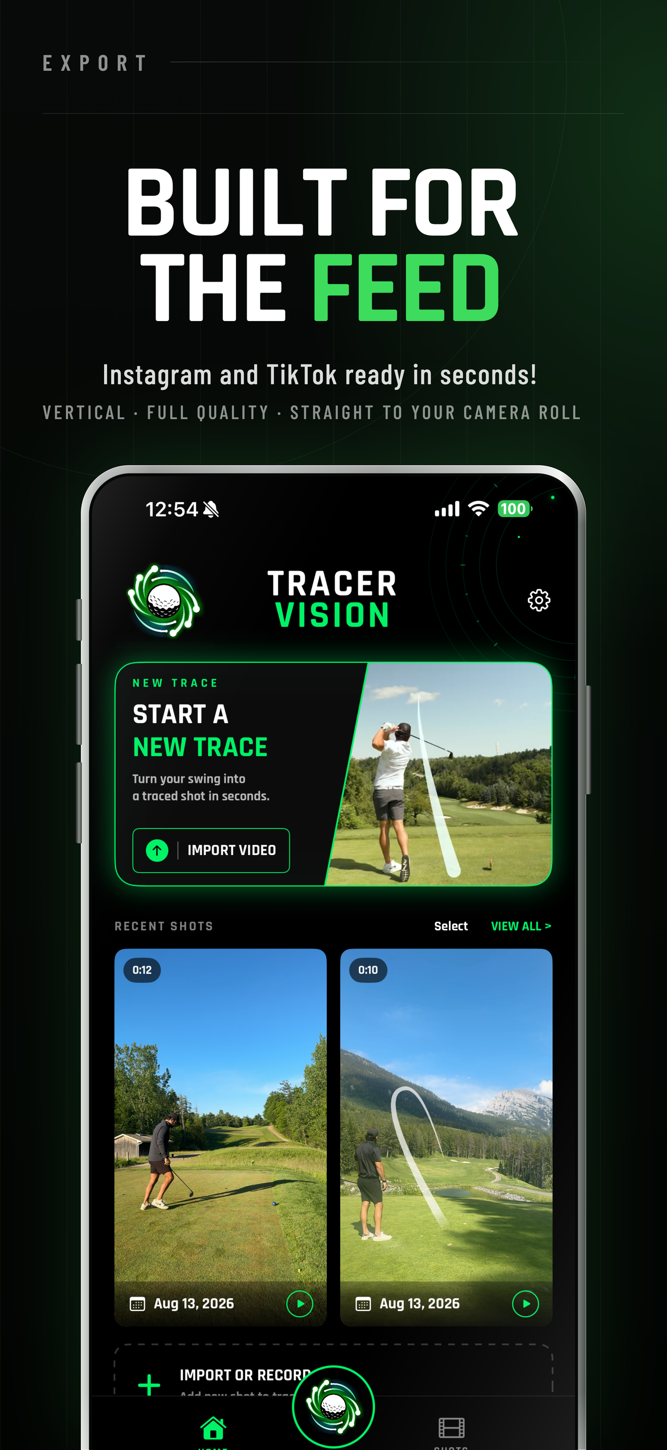 Tracer Vision Golf screenshot 3