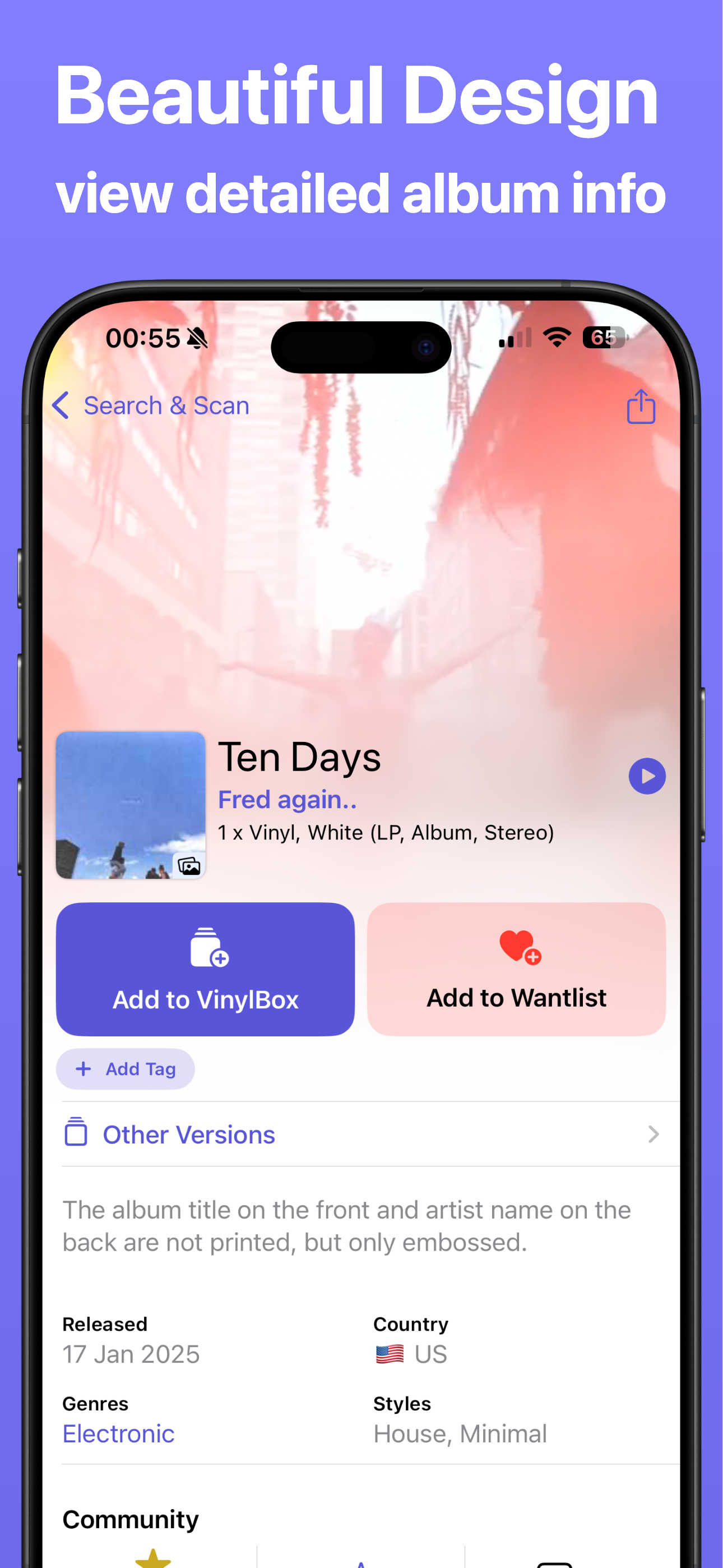 VinylBox: Collect & Sell Vinyl screenshot 4