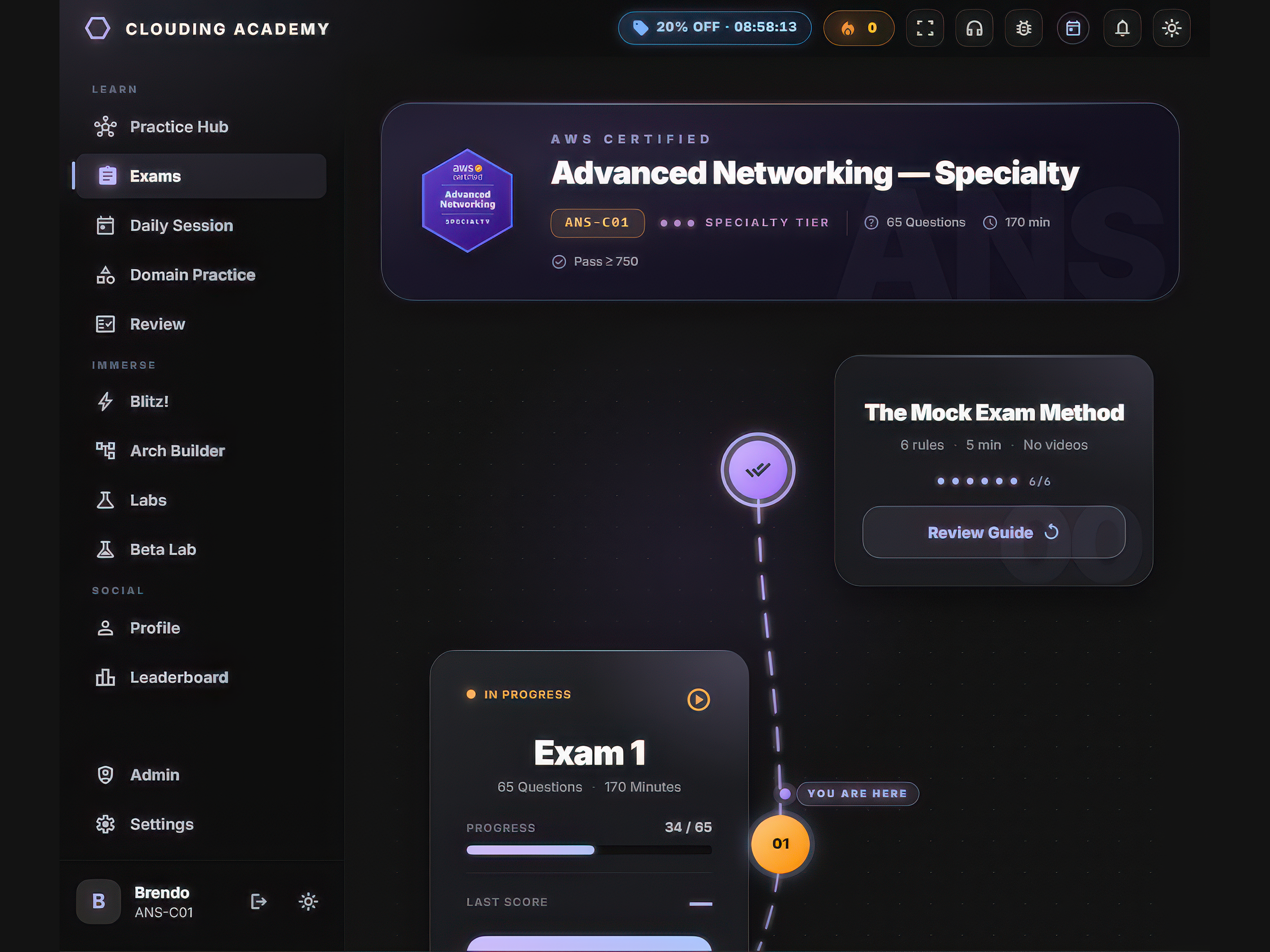 Clouding Academy: AWS Exams screenshot 7