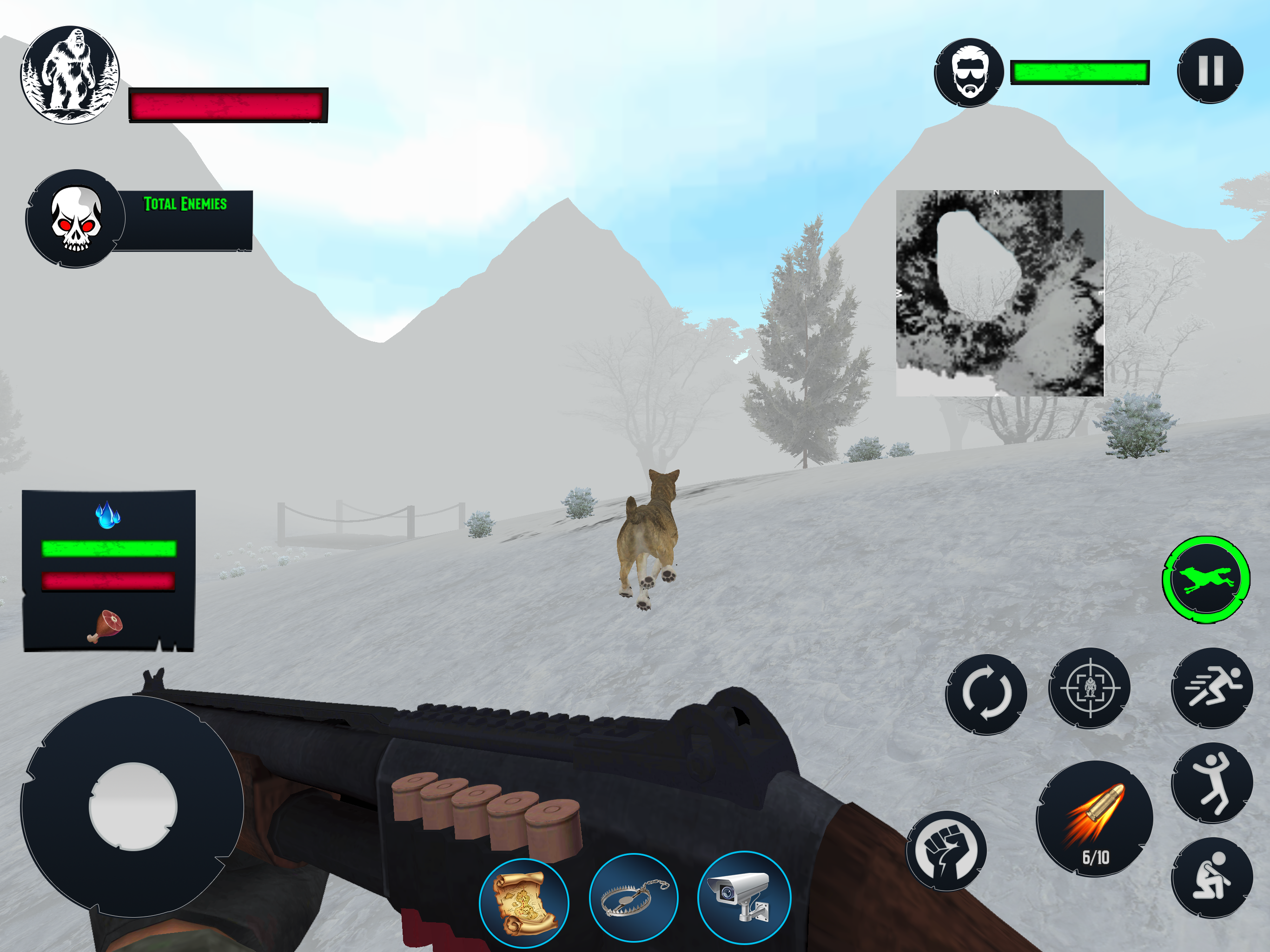 Yeti Monster: Bigfoot Hunting
