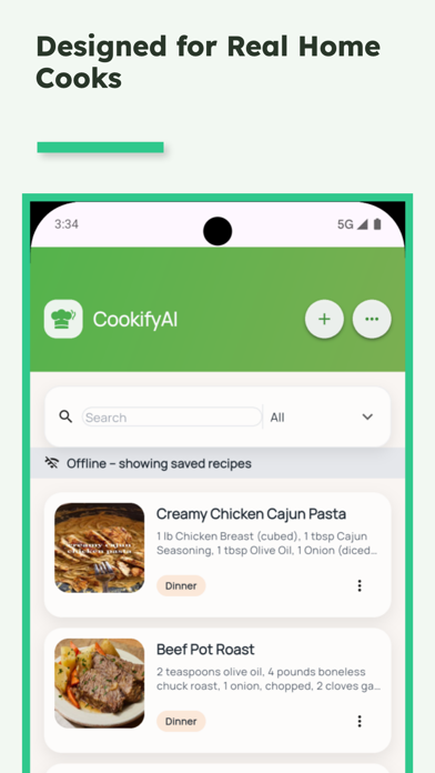 CookifyAI - Smart Recipes iPhone screenshot 6 - Food & Drink app