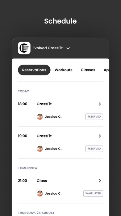 Evolved CrossFit Screenshot
