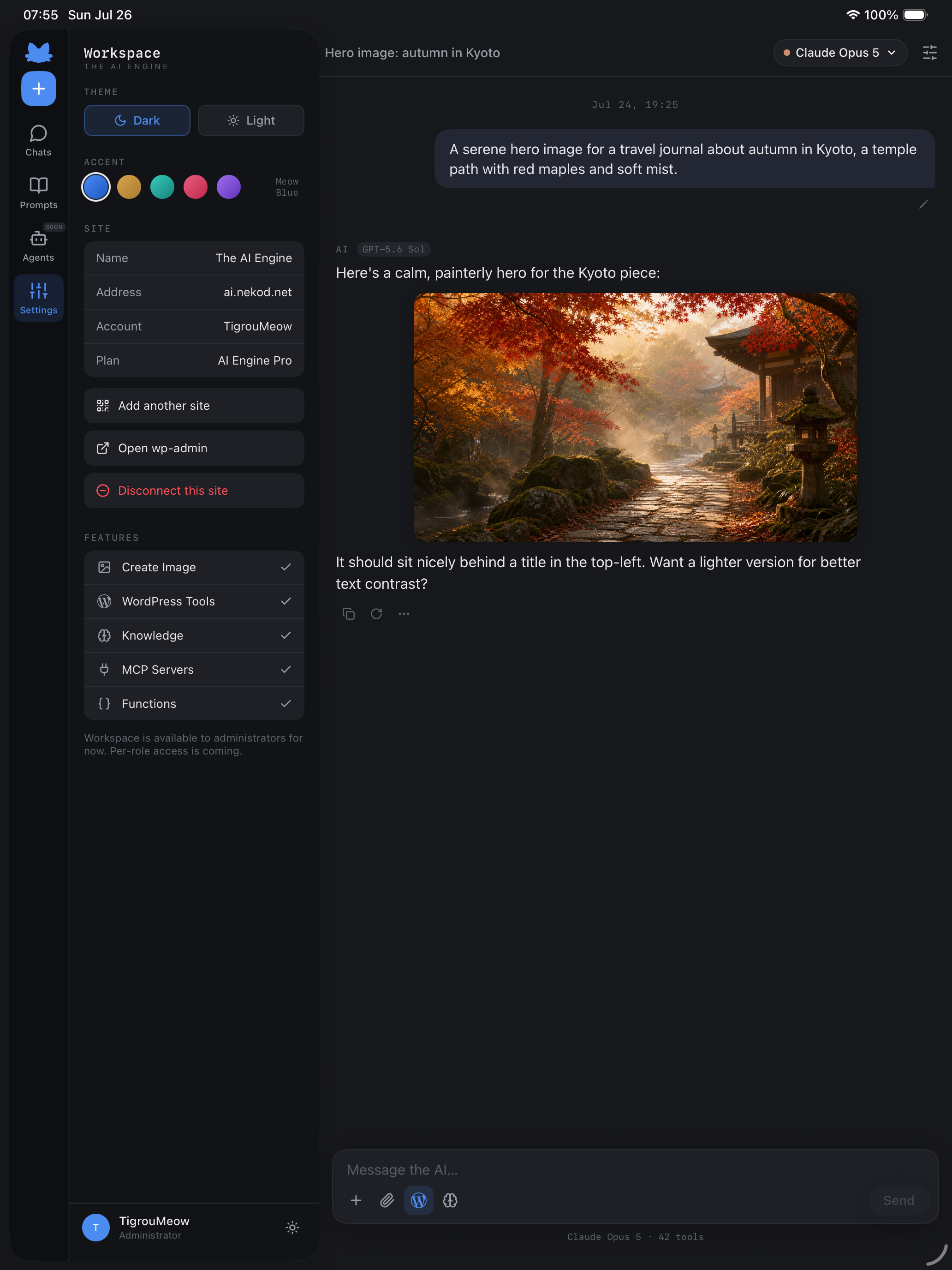 Workspace for WordPress screenshot 9