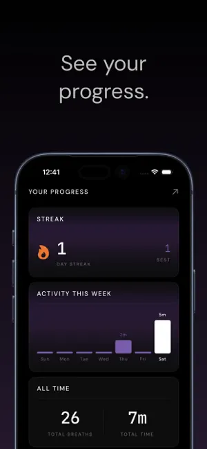 Nome - Breathwork & Calm screenshot 4