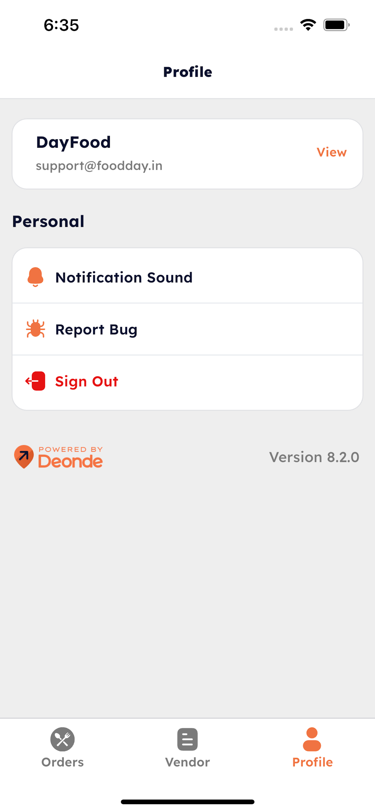 Deonde: Online Ordering System screenshot 4