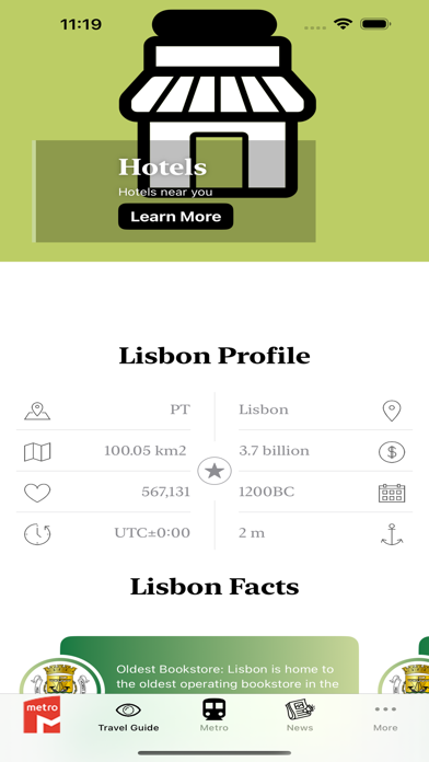 Screenshot #3 pour Lisbon Subway Map