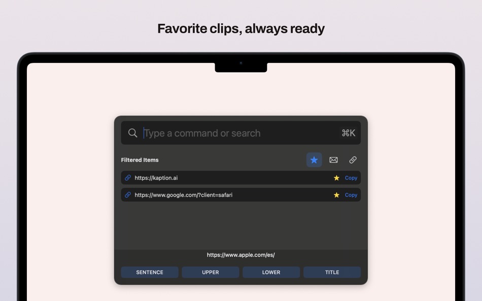 #2. Clipboard Manager - Shiftcase (macOS) 由: Mario Garcia