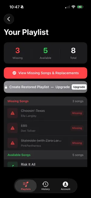 Soundcheck for Apple Music screenshot 3